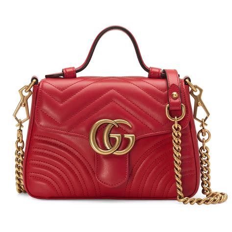 gucci marmont red medium|gg marmont large shoulder bag.